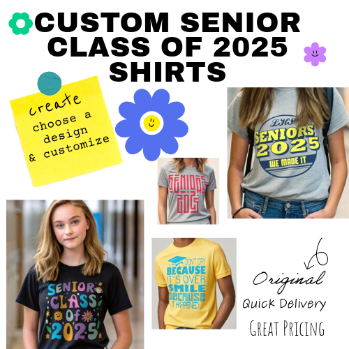 IZA Design - Senior Class Shirt Designs for 2025